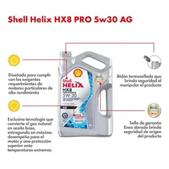 SHELL - 5w30 doble sello americano original