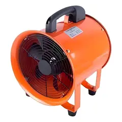 GENERICO - Extractor Aire Industrial Portatil 30cm 12 Pulg Color Naran