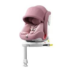LUBABYCAS - Silla de Auto Convertible 360° Isofix Y Pata Apoyo