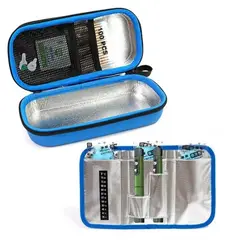 KINDA NICE - Bolsa Aislante Para Insulina Portátil Eva + 3 Tiras De Hielo