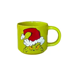 GENERICO - Tazón taza café El Grinch odia la navidad