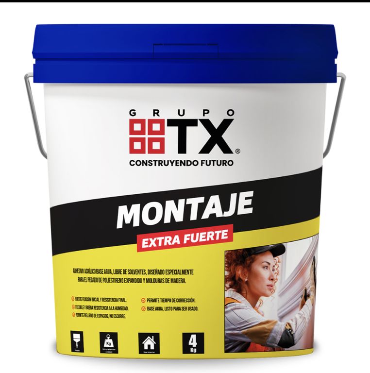 ADHESIVO MONTAJE TX 04KG ADHMJE04