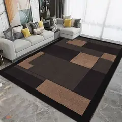 GENERICO - ALFOMBRA PARA LIVING ANTIDESLIZANTE CON DISEÑOS TRIDIMENCIONALES