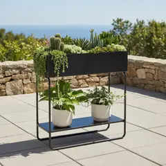 SUNNYYARD - Jardinera Macetero Rectangular Plantas Urban