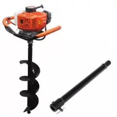 GENERICO - Ahoyador Barreno -2 Tiempo 52CC + 1 Broca 20cm