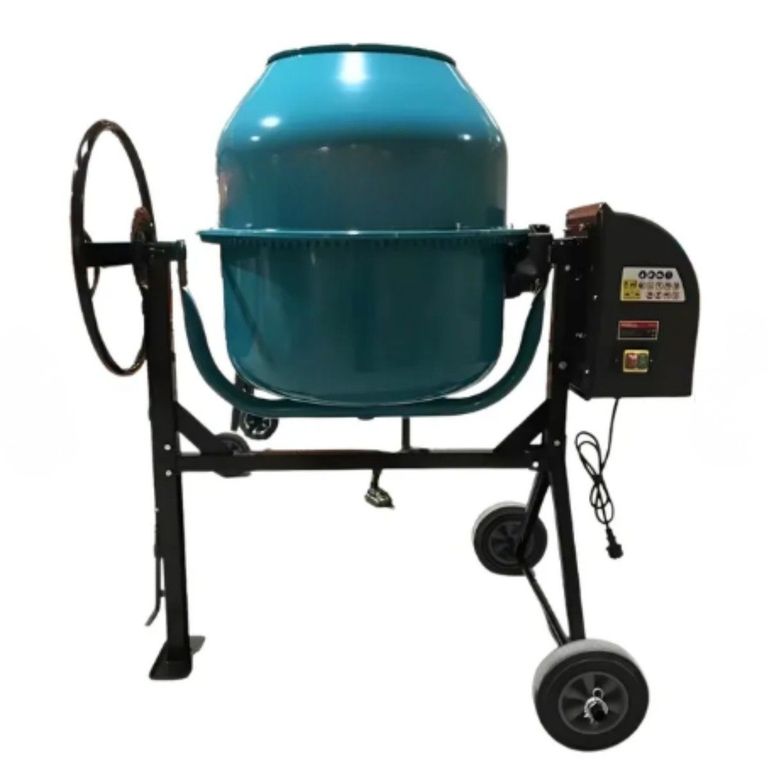 Trompo para Mezclar Cemento Eléctrica 200L 900W