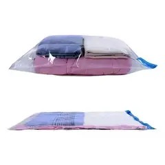 MOVI - Pack 6 Bolsas para Guardar Ropa al Vacio 60x80 - Ahorro de espacio