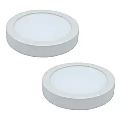 AVC - PACK 2 PANELES LED SOBREPUESTO REDONDO 24W NEUTRO