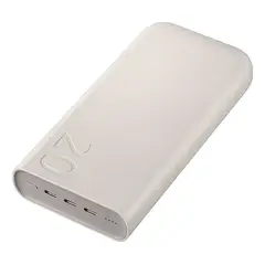 GENERICO - Batería Externa Carga Rápida 45w 3 Puertos 20000mah