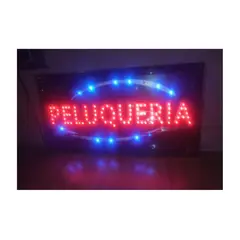 GENERICO - Letreros LED luminosos para negocios peluquería