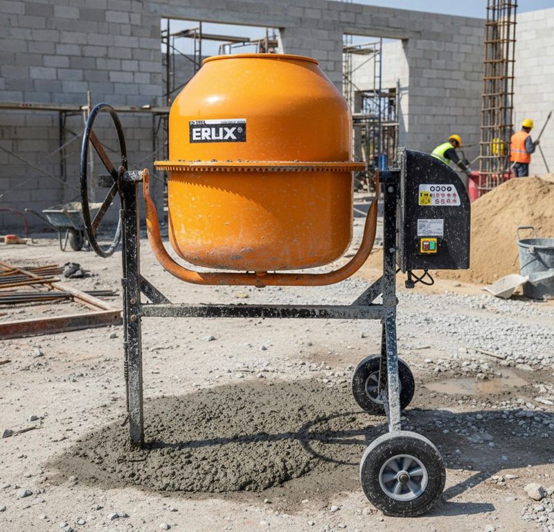 Betonera Trompo concretero De 200l, Motor De 1hp