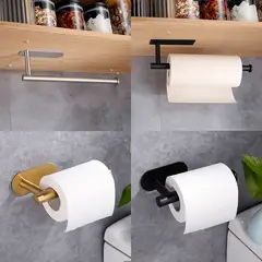 GENERAL - Soporte De Toallas De Papel Para El Baño Sin Perforación