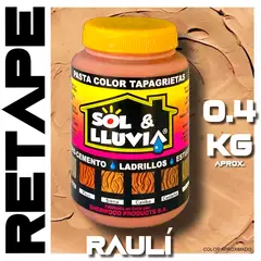 SOL Y LLUVIA - RETAPE PARA MADERA Y MUEBLES INTERIOR EXTERIOR SOL Y LLUVIA® RAULÍ 1-2 KG