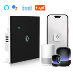 HALMAN - Interruptor Inteligente Wifi Que Funciona Con Alexa Google