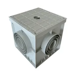 GEWISS - Cámara De Paso Registro 200x200 Con Tapa -