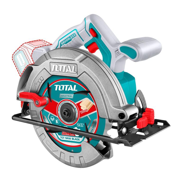 SIERRA CIRCULAR 7 14 20V TOTAL TSLI18513-7 1BAT 5A+CARG a $134.990