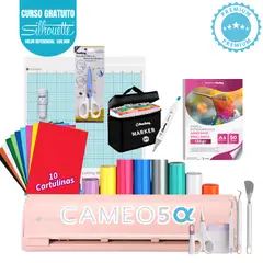 SILHOUETTE - Nuevo Plotter Cameo 5 Alpha full insumos K232