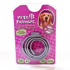 PETS AND FRIENDS - Collar Repelente Antipulgas para Perros Pets&friends