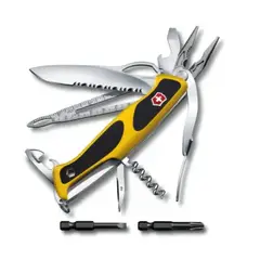 VICTORINOX - CORTAPLUMAS RANGERGRIP BOATSMAN 130MM 22 FUN AMARNEGRO
