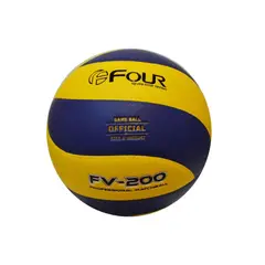 FOUR - Balón de Voleibol Termosellado N°5 Match Amarillo