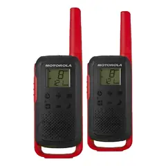 MOTOROLA - Intercomunicador Talkabout T210 - 2 walkie talkie- rango 32Km, 18h bateria uso continuo
