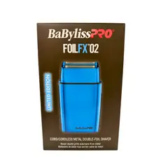 BABYLISS PRO - Afeitadora Profesional BaBylissPRO Foil FX02 Edición Limitada Azul