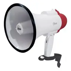 MLAB - Megafono 15w Con Grabación Altavoz 250 Metros Sirena Recargable