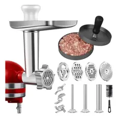 MUNDO MAGIA - Kit 16pcs Aditamento Moledora Carne Relleno Salchichas