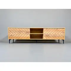 GENERICO - RACK 65¨ TVLINE ESPIGA NATURAL 160 Cm