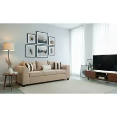 FANCY HOGAR - Sofá 3 Cuerpos Tela