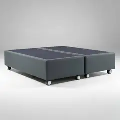 BLOCCARE - Base Dividida Full Box 30 cm / Rueda Logo - Largo 200 cm - Con Refuerzo