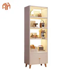 ANYHOGAR - Armario de almacenamiento de madera con cajones