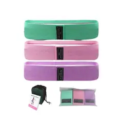 GENERICO - PACK DE BANDA ELÁSTICA DE RESISTENCIA 76x8 CM