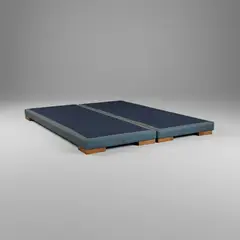 BLOCCARE - Base Dividida Super King Box 8 cm / Patas De Madera 4.5 cm