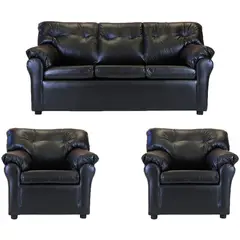 MUEBLES ALTIRO - Living Mateo 311  - Cuero Sintético Pu /