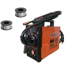 ALTERNATIVE - Soldadora 3 en 1 MMA TIG MIG sin Gas y con Gas + 2 Carretes Alambre