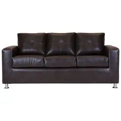 MUEBLES ALTIRO - Sofá Asiria 3 Cuerpos - Cuero Sintetico Pu /