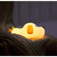 GENERICO - Lámpara Perro espanta cuco led niños touch silicona espantacuco