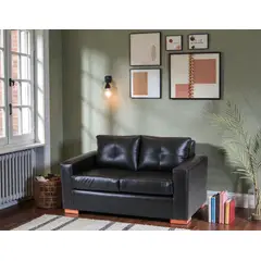 MUEBLES ALTIRO - Sofá Israel 2 Cuerpos - Cuero Sintético Pu /