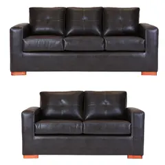 GENERICO - Sofá Israel 32  - Cuero Sintético Pu / Muebles Altiro