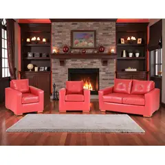 MUEBLES ALTIRO - Sofá Israel 211 - Cuero Sintético Pu /