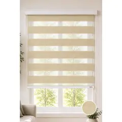 CLEMS - Cortina Roller Duo 090x120 Lino