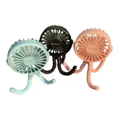 GENERICO - Ventilador 360 Multifuncional Auto Coche Bebe Montable