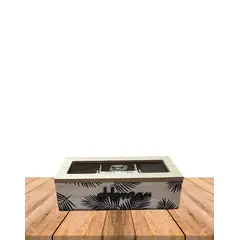 GENERICO - Caja de Té de Madera 3 divisiones
