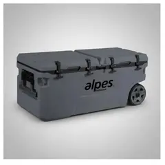 ALPES - Cooler Nevera Rigida Con Ruedas 120 Litros