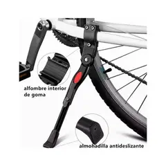 GENERICO - Soporte Pata de bicicleta Ajustable de Aluminio