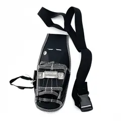 GENERAL - Riñonera De Lona Multifuncional Bolsa De Almacenamiento De Negro Rayas