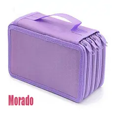 GENERAL - Bolsa De Lápiz De Cuatro Capas Cuadrada Sketch Estuche 72