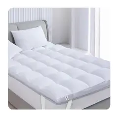 HOMELY - Topper Cubre Colchon 2 plazas Acolchado Eslastico Premium