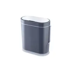HOMEN - Basurero Automático Papelera Inteligente Sensor 8 Lts Gris